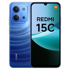 【Special Offer】Redmi 15C Smartphone Display 6.9” 120Hz - 4GB Ram + 128GB Rom Dual SIM, 4G , 6000mAh Battery ,50MP AI dual camera ,33W fast charging ,IP64 ,MediaTek Helio G81-Ultr