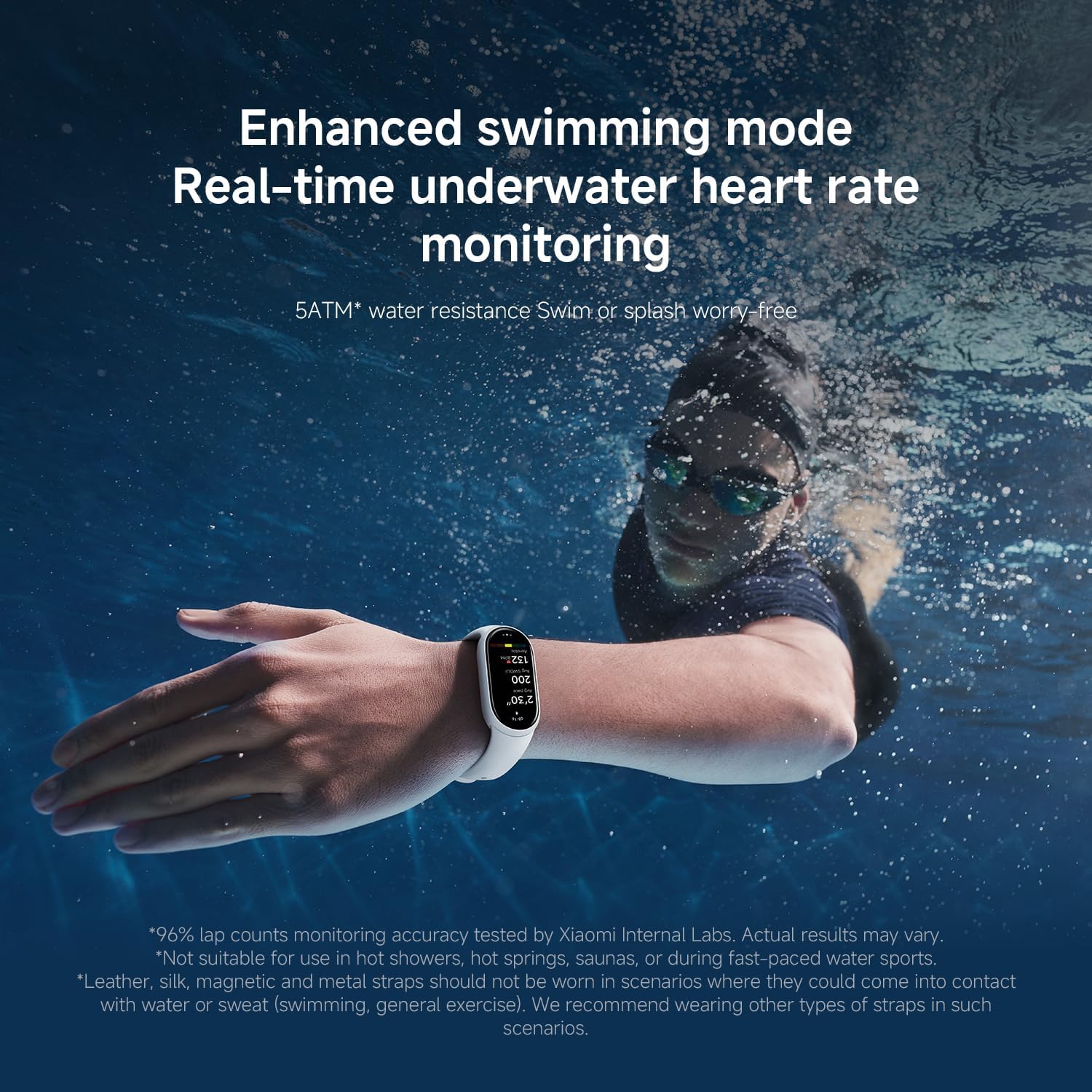 Xiaomi Smart Band 10 (2025) Global Version - 1.72" AMOLED Display | 21 Days Battery Life | Touchscreen, Multi-Sport Tracker, Activity Tracker, Heart Rate Monitor | BT5.4 smartwatch