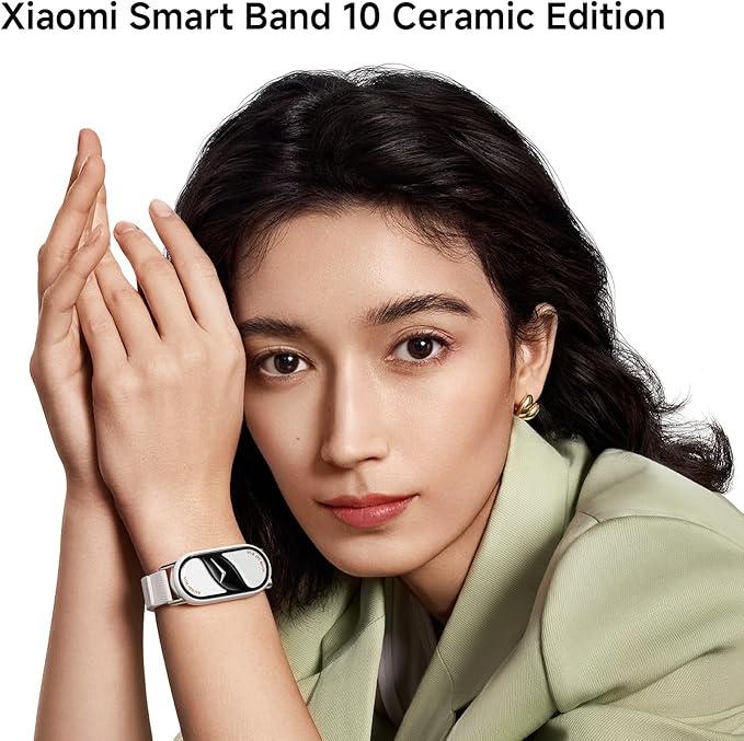 Xiaomi Smart Band 10 (2025) Global Version - 1.72" AMOLED Display | 21 Days Battery Life | Touchscreen, Multi-Sport Tracker, Activity Tracker, Heart Rate Monitor | BT5.4 smartwatch