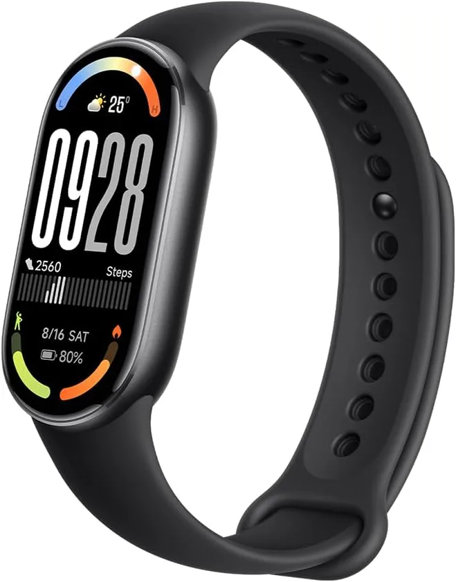 Xiaomi Smart Band 10 (2025) Global Version - 1.72" AMOLED Display | 21 Days Battery Life | Touchscreen, Multi-Sport Tracker, Activity Tracker, Heart Rate Monitor | BT5.4 smartwatch