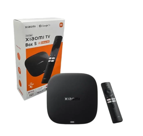 【Xiaomi Official】Xiaomi TV Box S 3rd Gen - 4K UHD, Google TV, 32GB Memory, Dolby Vision & Atmos, WiFi 6, HDMI 2.1, Fast Streaming, Compact and Powerful