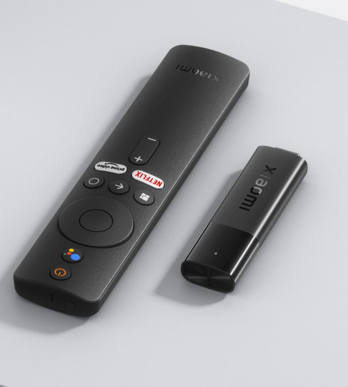 【Xiaomi Official】Xiaomi TV Stick 4K – Ultra HD Streaming Device, Android TV 11 with Google Assistant Voice Remote, Chromecast Built-in, 2GB RAM + 8GB Storage, HDR/AV1, Dual-Band WiFi , Bluetooth 5.2