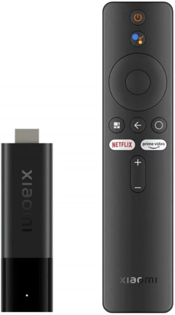 【Xiaomi Official】Xiaomi TV Stick 4K – Ultra HD Streaming Device, Android TV 11 with Google Assistant Voice Remote, Chromecast Built-in, 2GB RAM + 8GB Storage, HDR/AV1, Dual-Band WiFi , Bluetooth 5.2