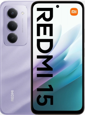 【Xiaomi Official】Redmi 15 Smartphone 6.9" HD+ Display, 8GB+256GB, 50MP AI Camera, 7000mAh Battery, Dual SIM, 4G Side fingerprint