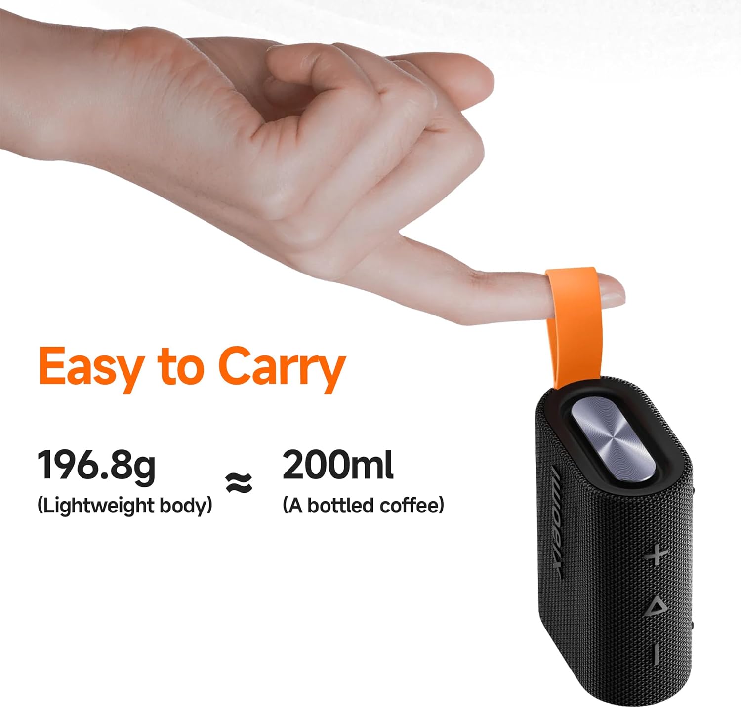 【Xiaomi Official】Xiaomi Sound Pocket Portable Bluetooth Speaker – 5W Output, Deep Bass, 10H Playtime, Waterproof, Lightweight Wireless Speaker with Mic