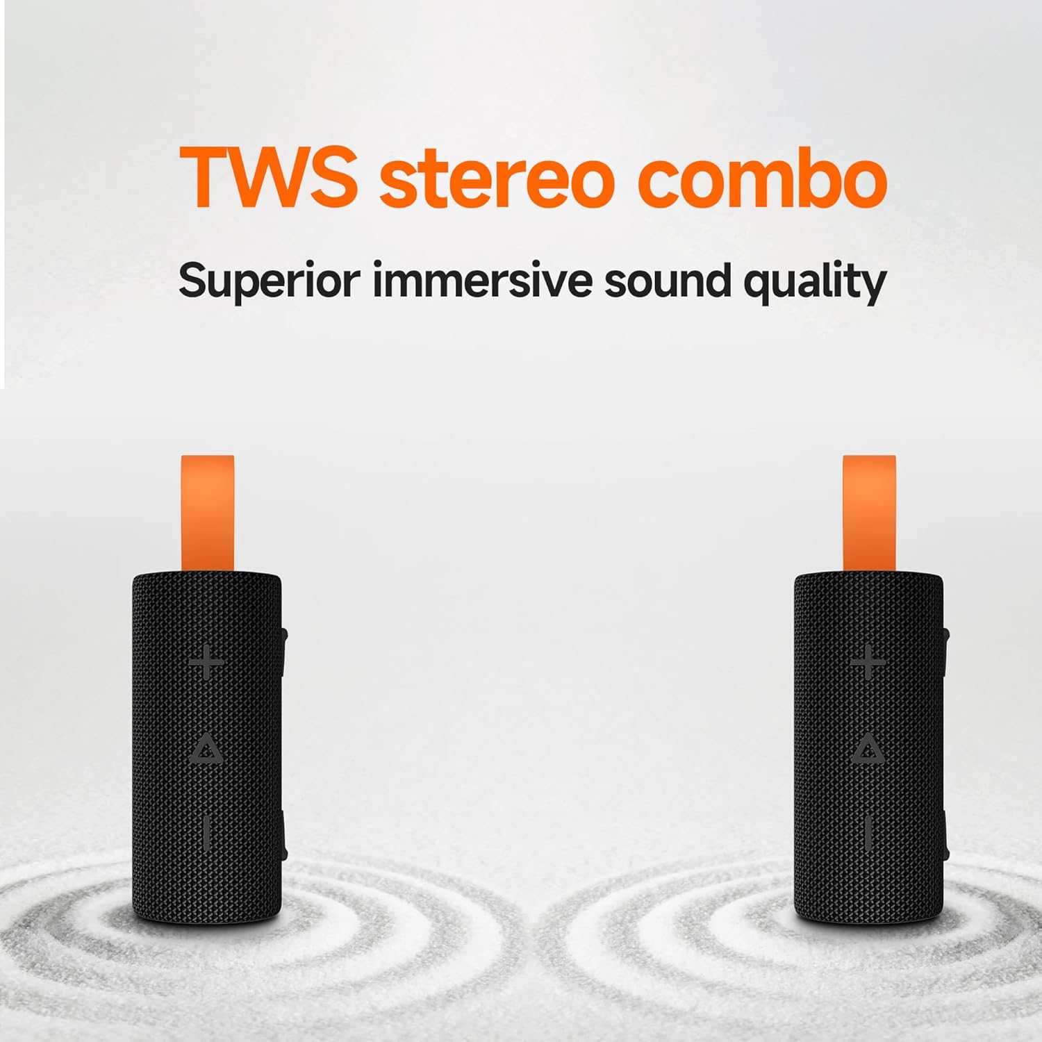 【Xiaomi Official】Xiaomi Sound Pocket Portable Bluetooth Speaker – 5W Output, Deep Bass, 10H Playtime, Waterproof, Lightweight Wireless Speaker with Mic