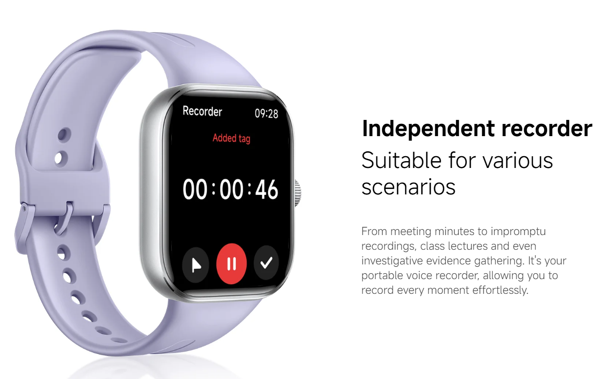 【Xiaomi Official】 Xiaomi Redmi Watch 5 Smartwatch, 2.07" LCD Display, 24 Days of Bat Life, 150+ Sports Modes, 2 MIC 5ATM Waterproof, Bluetooth phone  Call Music Heart Rate, Fitness-Tracker