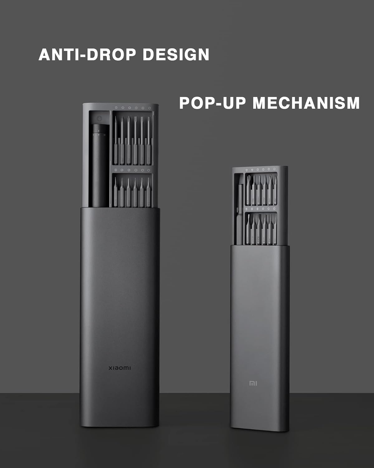 【Xiaomi Official】Xiaomi Electric Precision Screwdriver - All-metal Gearbox, Powerful Magnetic Motor, Rechargeable Lithium Battery, S2 Steel Screwdriving Bits, Type-C Charging, Aluminium Alloy Case