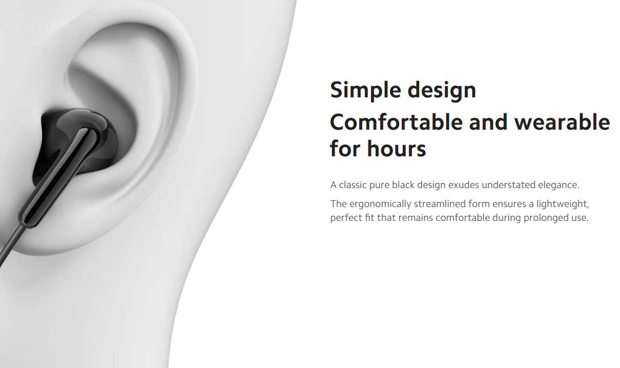 【Xiaomi Official】Xiaomi Type-C Earphones - In-Ear Earphones with Mic , Deep Bass , Clear Sound & Mic , Noise Isolation