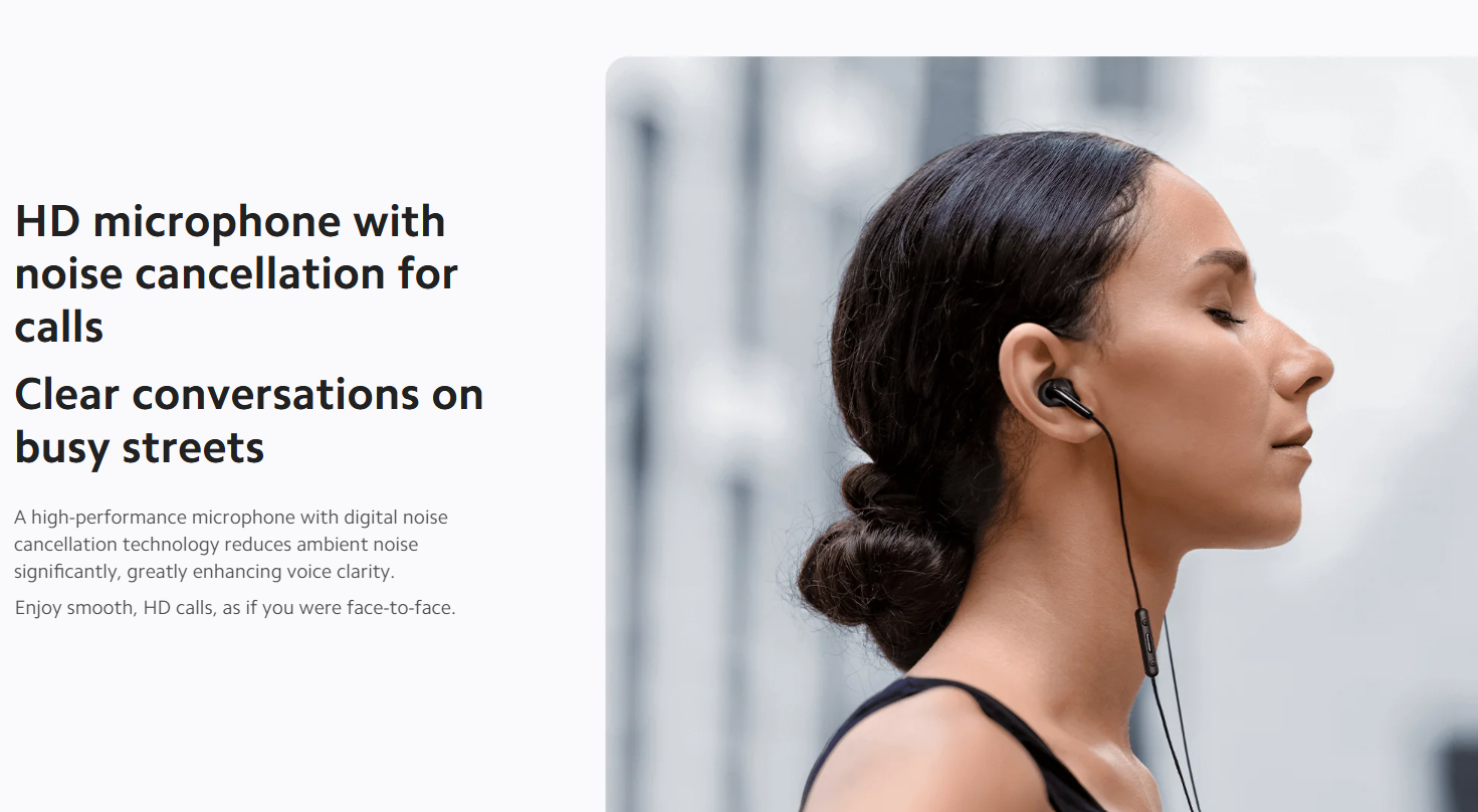 【Xiaomi Official】Xiaomi Type-C Earphones - In-Ear Earphones with Mic , Deep Bass , Clear Sound & Mic , Noise Isolation