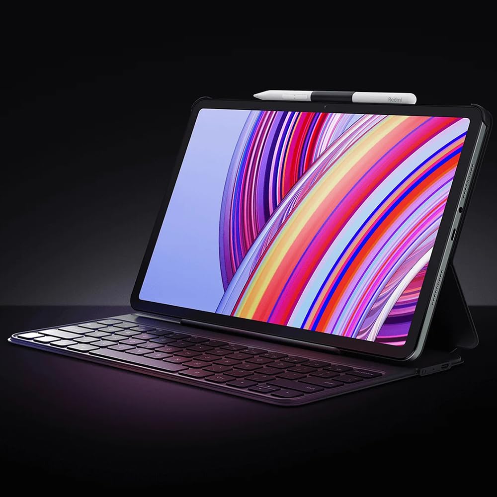 【Xiaomi Official】Redmi Pad Pro Original Keyboard - Bluetooth, Magnetic Cover for Tablet, Detachable Stand, Lightweight
