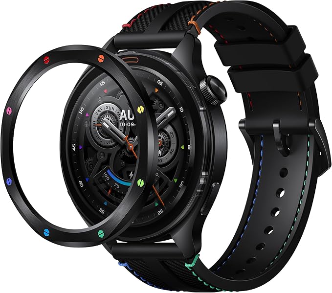 【Xiaomi Official】Xiaomi Watch S4 (Rainbow) 1.43" AMOLED Smartwatch 486mAh Battery GPS Bluetooth 5.3 5ATM Waterproof NFC eSIM Support