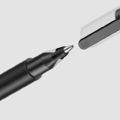 [Special Offer] Mi High-capacity Ink Pen - pack of 10 (black) SIGN PEN, QUICK DRY, COMFORTABLE GRIP DESIGN