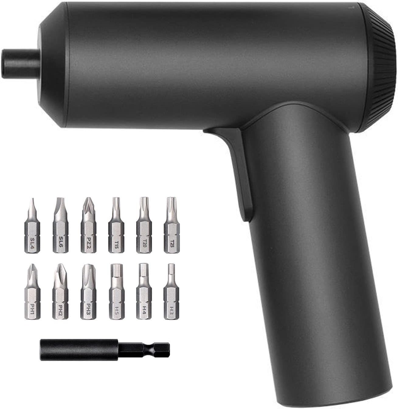 【Xiaomi Official】Xiaomi Mi Cordless Screwdriver 3.6V, 2000mAh Rechargable Battery. Patented One-piece body  USB-C charging port. High 5-N.m Cordless Portable Screwdriver with 12 pieces of S2 Steel