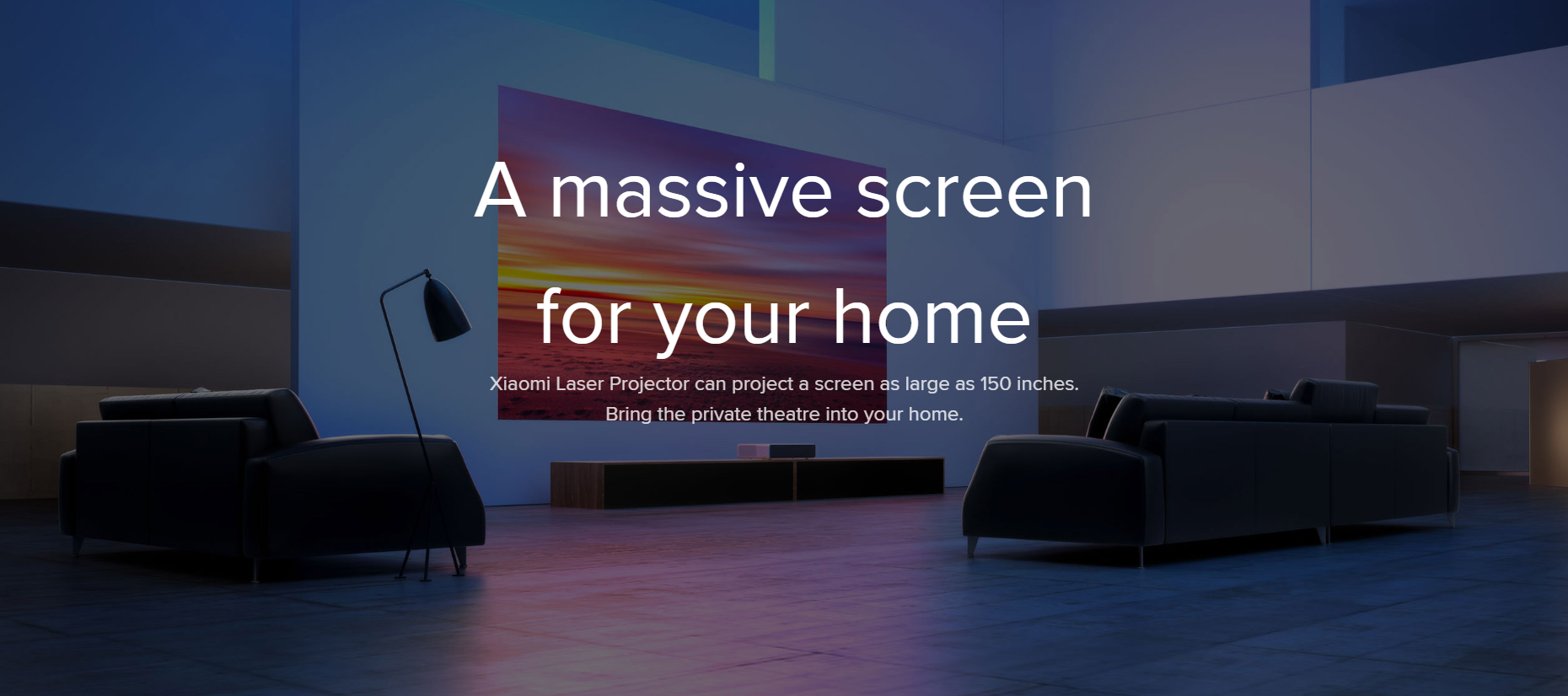 【Xiaomi Official】Xiaomi Mi Laser Projector 150" Full HD, Ultra Short Throw, Home Theater, Smart Android TV, HDR10, Wi-Fi, Bluetooth, HDMI