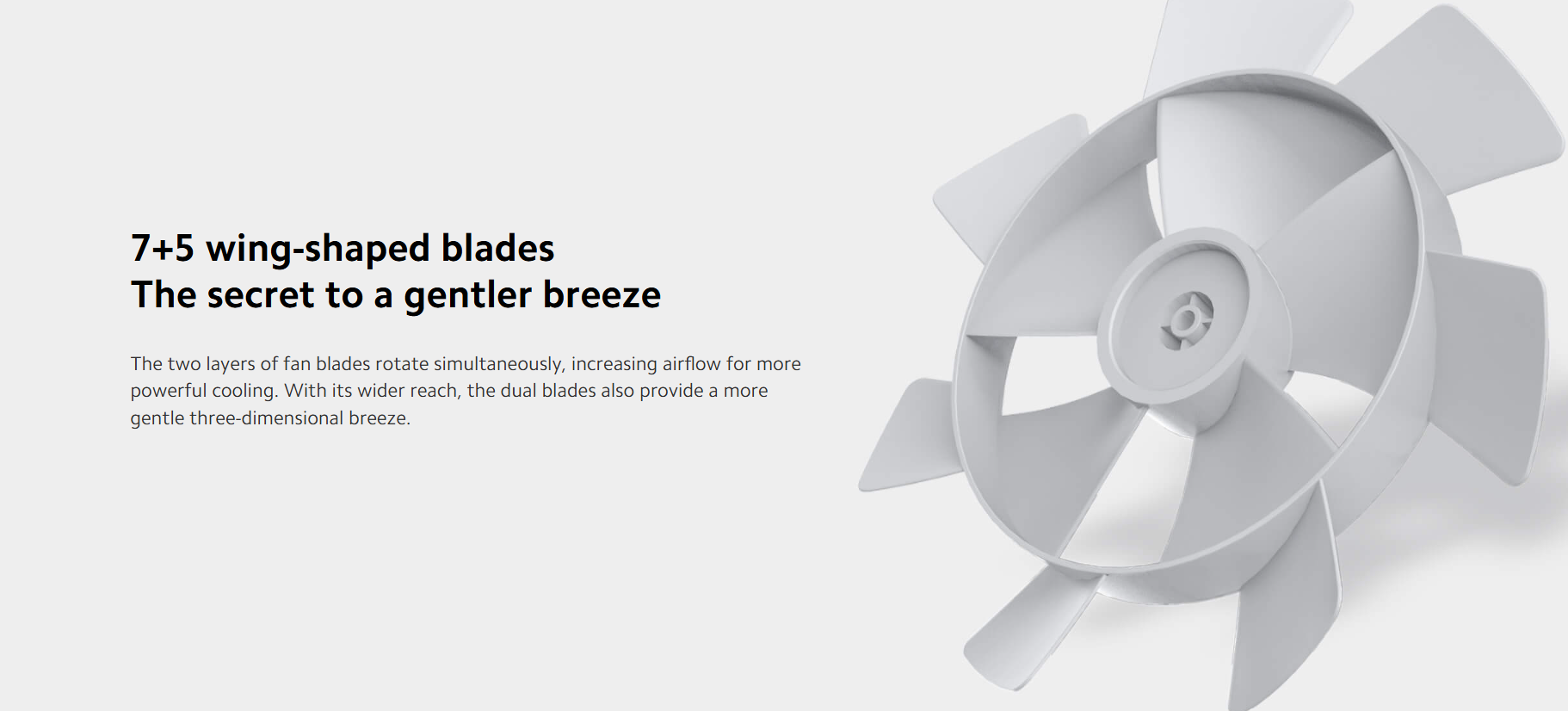 【Xiaomi Official】Xiaomi Mi Smart Standing Fan 2 – 4 Speed Levels, Dual Blades, Quiet DC Motor, Smart App & Voice Control, Energy Saving Standing Fan