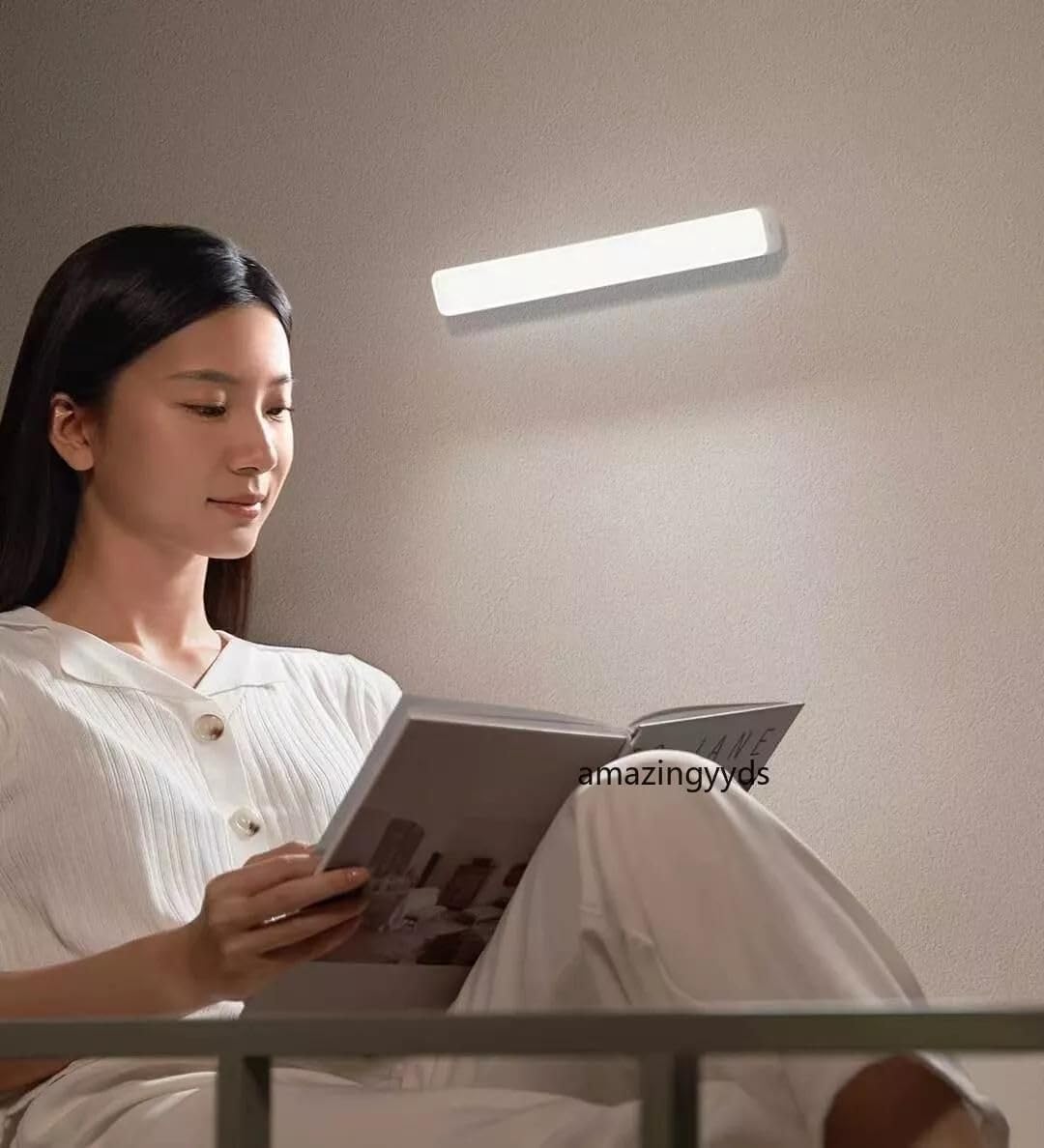 【Xiaomi Official】Xiaomi Magnetic Reading Light Bar – LED Desk Lamp, USB Powered, Adjustable Brightness, Eye Protection, Magnetic Mount Light for Monitor or Table