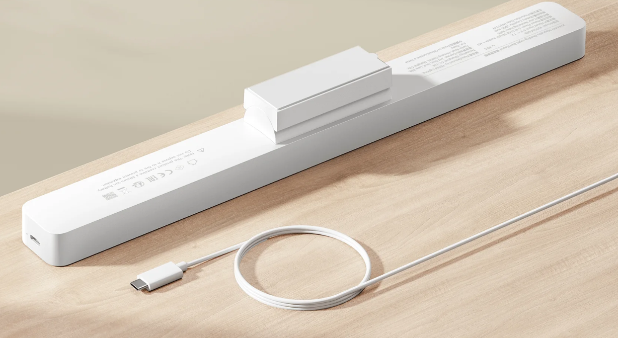 【Xiaomi Official】Xiaomi Magnetic Reading Light Bar – LED Desk Lamp, USB Powered, Adjustable Brightness, Eye Protection, Magnetic Mount Light for Monitor or Table