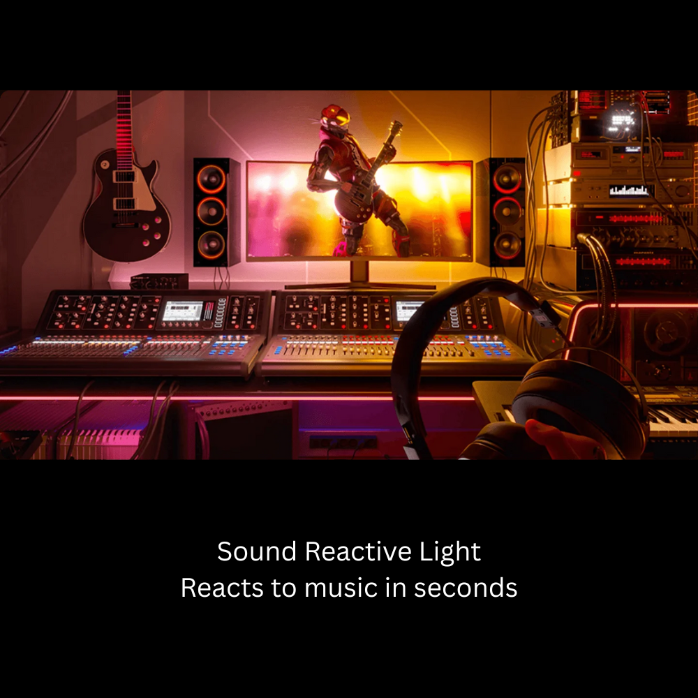 【Xiaomi Official】Xiaomi Smart Lightstrip Pro – App Control, Music Sync, Smart Home Lighting, Works with Alexa & Google  RGB LED Strip Light