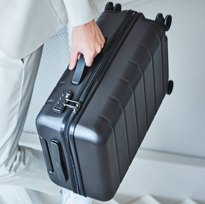 【Xiaomi Official】Xiaomi Luggage Classic 20" Black – Lightweight Hard Shell Carry-on Suitcase with TSA Lock, Silent Spinner Wheels, Durable PC Material, Business & Travel Trolley Bag suitcase