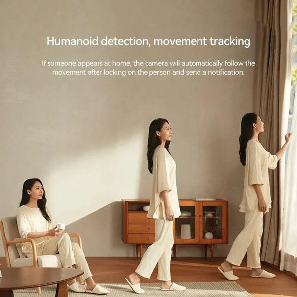 【Xiaomi Official】Xiaomi Smart Camera C500 Pro 2.5K – 360° Pan Tilt AI Security Camera, Wi-Fi Smart Home Surveillance, HDR Night Vision, Motion Detection