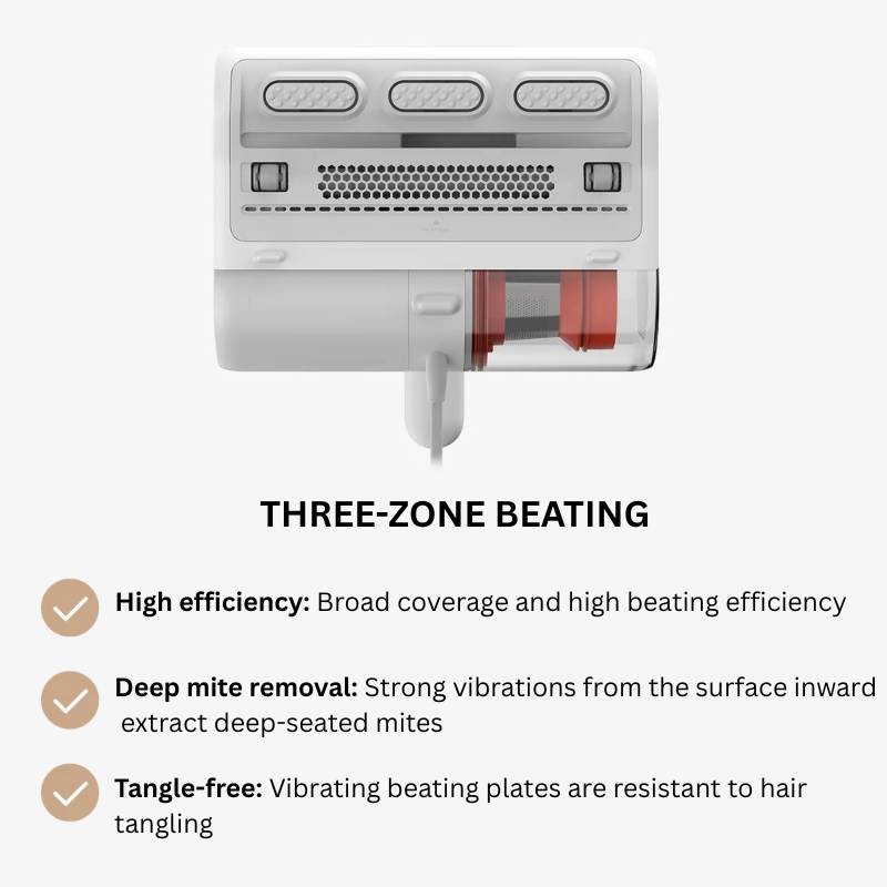 【Xiaomi Official】Xiaomi Dust Mite Vacuum 2 – Powerful Handheld UV Vacuum Cleaner for Bed, Sofa & Mattress, Strong Suction, Anti-Allergy Mite Remover, Home Cleaning Appliance