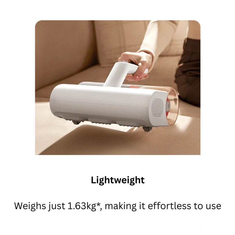 【Xiaomi Official】Xiaomi Dust Mite Vacuum 2 – Powerful Handheld UV Vacuum Cleaner for Bed, Sofa & Mattress, Strong Suction, Anti-Allergy Mite Remover, Home Cleaning Appliance