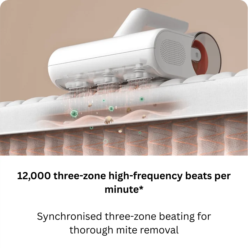 【Xiaomi Official】Xiaomi Dust Mite Vacuum 2 – Powerful Handheld UV Vacuum Cleaner for Bed, Sofa & Mattress, Strong Suction, Anti-Allergy Mite Remover, Home Cleaning Appliance