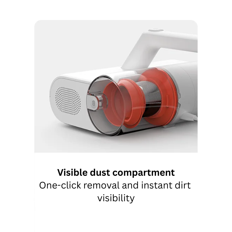 【Xiaomi Official】Xiaomi Dust Mite Vacuum 2 – Powerful Handheld UV Vacuum Cleaner for Bed, Sofa & Mattress, Strong Suction, Anti-Allergy Mite Remover, Home Cleaning Appliance