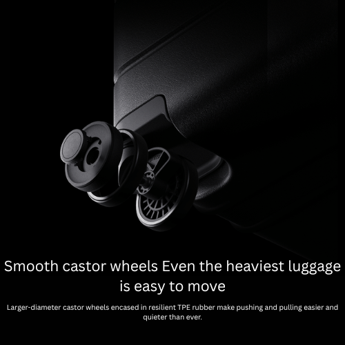 【Xiaomi Official】Xiaomi Luggage Classic 20" Black – Lightweight Hard Shell Carry-on Suitcase with TSA Lock, Silent Spinner Wheels, Durable PC Material, Business & Travel Trolley Bag suitcase