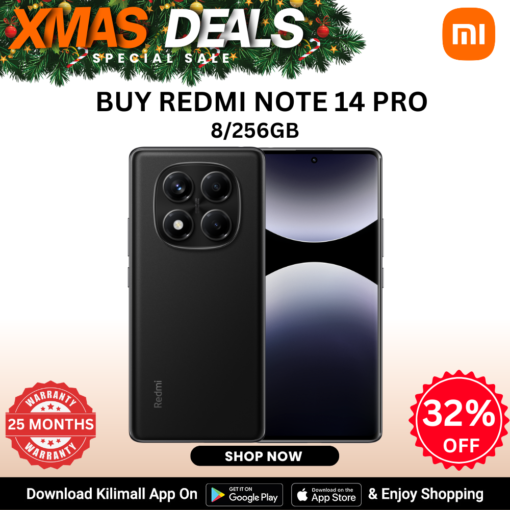 【Xiaomi Official】Redmi Note 14 Pro Smartphone 6.67" AMOLED display, 8GB Ram + 256GB Rom , 5500mAh , 45W turbo charging, 200MP Camera
