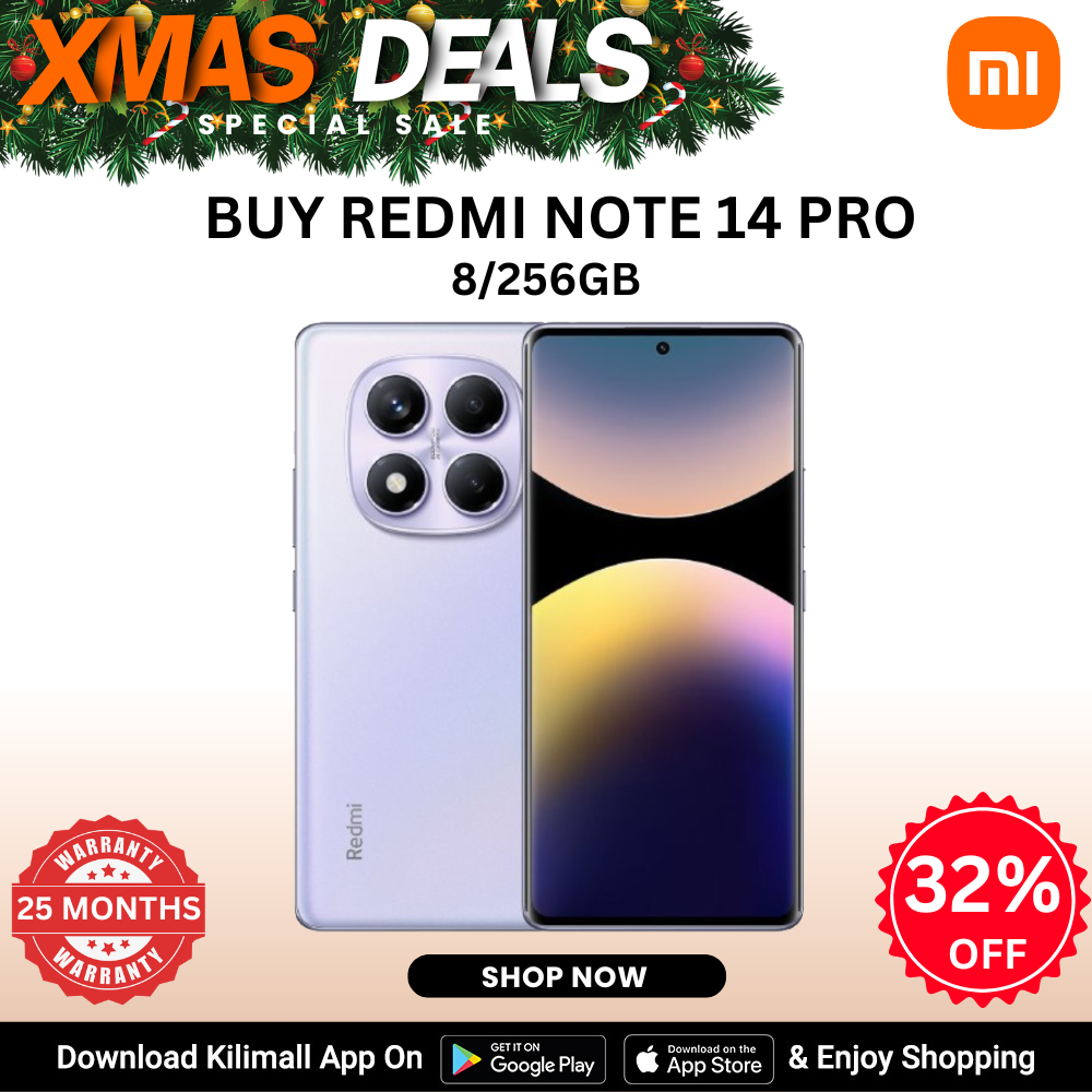【Xiaomi Official】Redmi Note 14 Pro Smartphone 6.67" AMOLED display, 8GB Ram + 256GB Rom , 5500mAh , 45W turbo charging, 200MP Camera