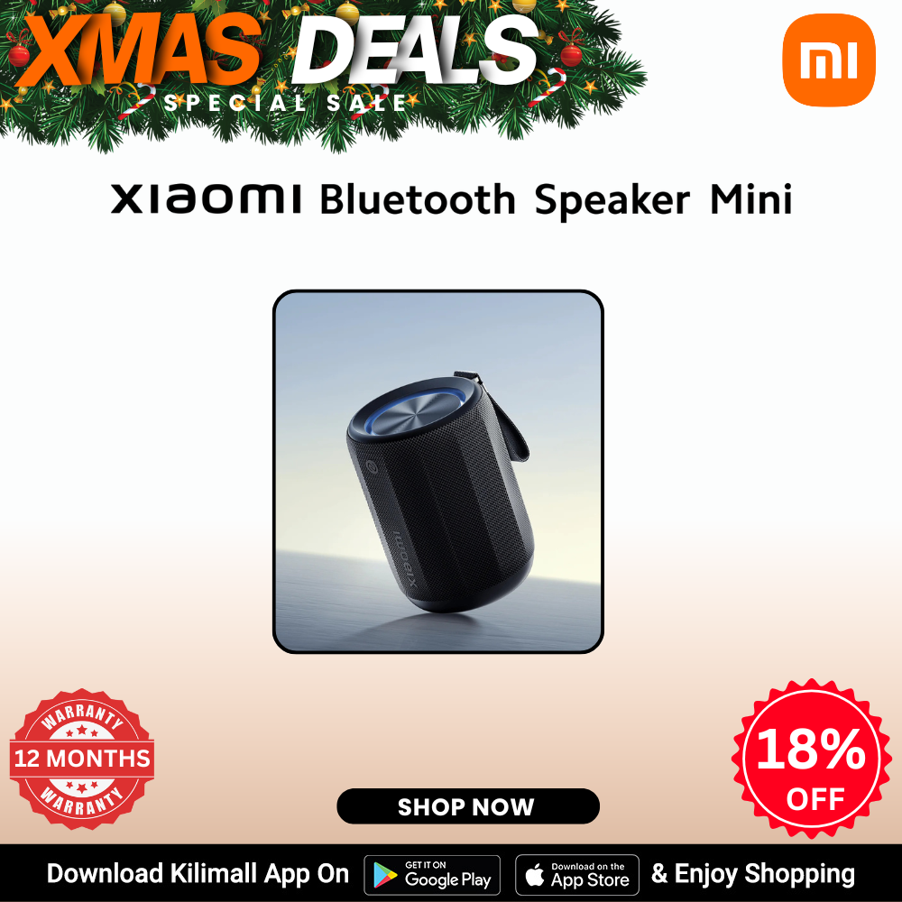 【Xiaomi Official】Xiaomi Wireless Bluetooth Speaker Mini 16W Portable Waterproof Speaker 11 Hours Playtime with Deep Bass and Hands-Free Calling