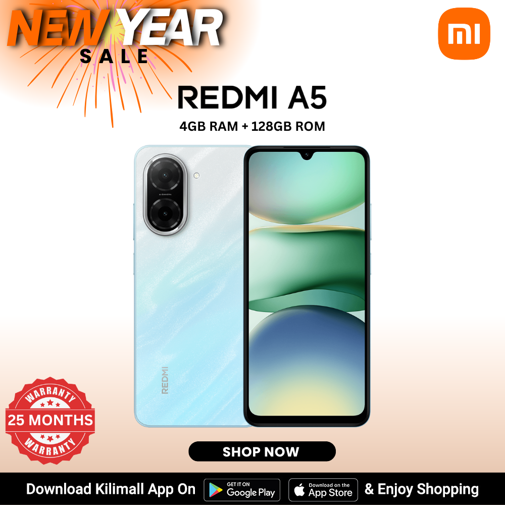 【Xiaomi Official】Redmi A5 Display 6.88" 4GB + 128GB Dual SIM 32MP main camera 8MP front camera 5200mAh battery Side fingerprint sensor USB Type-C Phones SmartPhone