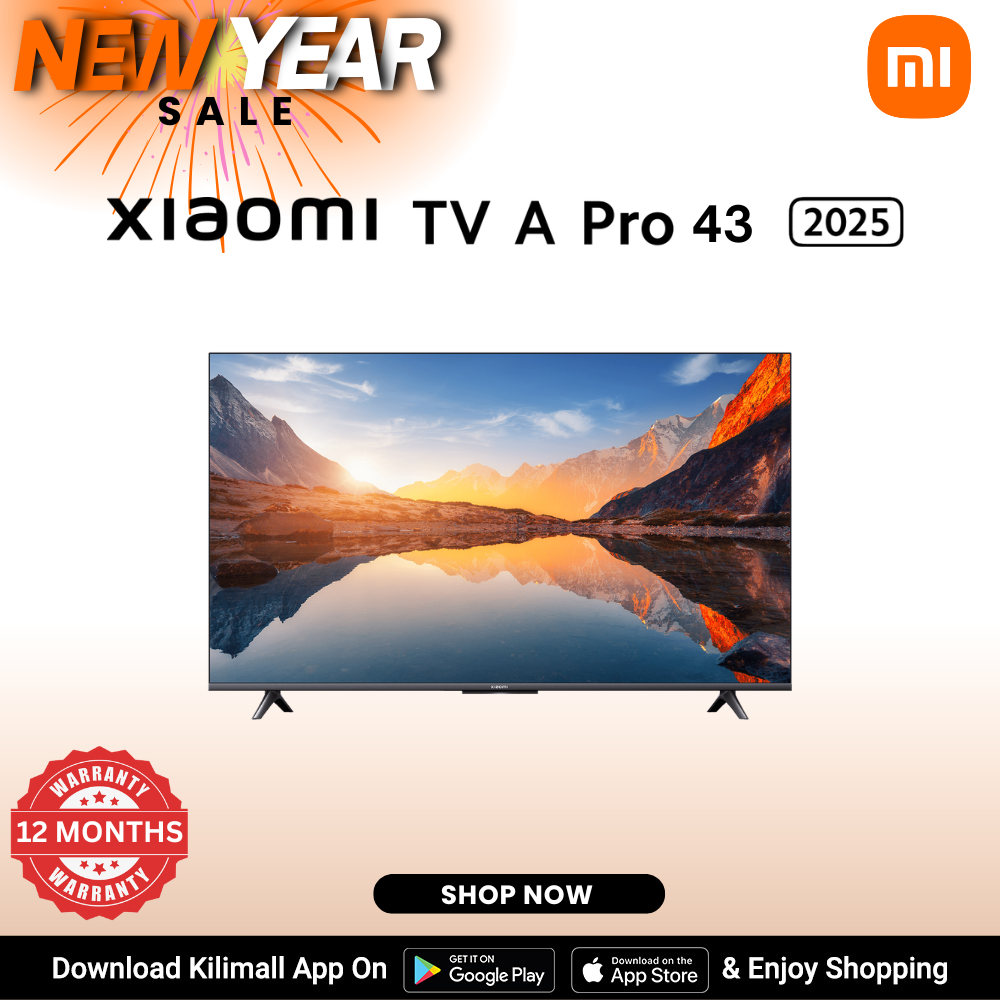 【Xiaomi Official】 Xiaomi TV A Pro 43 2025 -  43''  Frameless Smart TV , 4K QLED display , Bluetooth 5.0 ,Chromecast built-in™ , Google TV, Voice Control