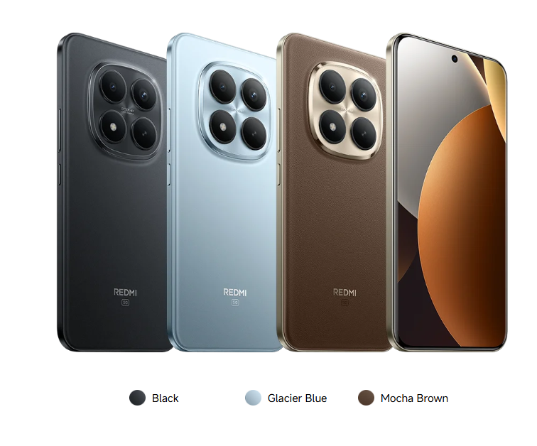 【Xiaomi Official】REDMI Note 15 Pro+ 5G Smartphone 6.83"  AMOLED Display  12GB + 512GB  Dual SIM + eSIM (200MP + 8MP) Main Camera 32MP front camera 6500mAh battery100W In-screen fingerprint Android 15