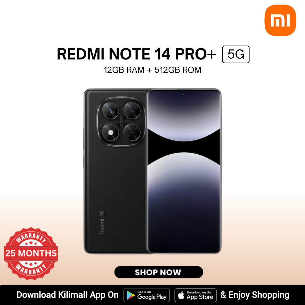 【Xiaomi Official】XIAOMI Redmi Note 14 Pro+ 5G Smart Phone 12GB Ram + 512GB Rom  , 6.67" AMOLED display , Dual Sim