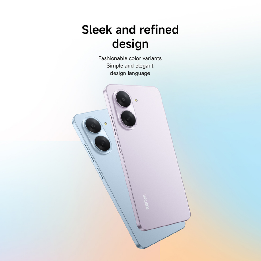 【Xiaomi Official】Redmi A7 Smartphone -  6.88" LCD Display 3GB RAM + 64GB ROM Dual SIM 5200mAh 13MP main camera 8MP Selfie camera Side fingerprint sensor Type C charger 3.5mm jack Bluetooth 5.2