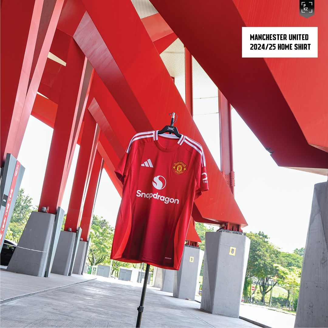 New Man Utd Home Jersey 24/25 New Snapdragon sponsor Authentic jersey