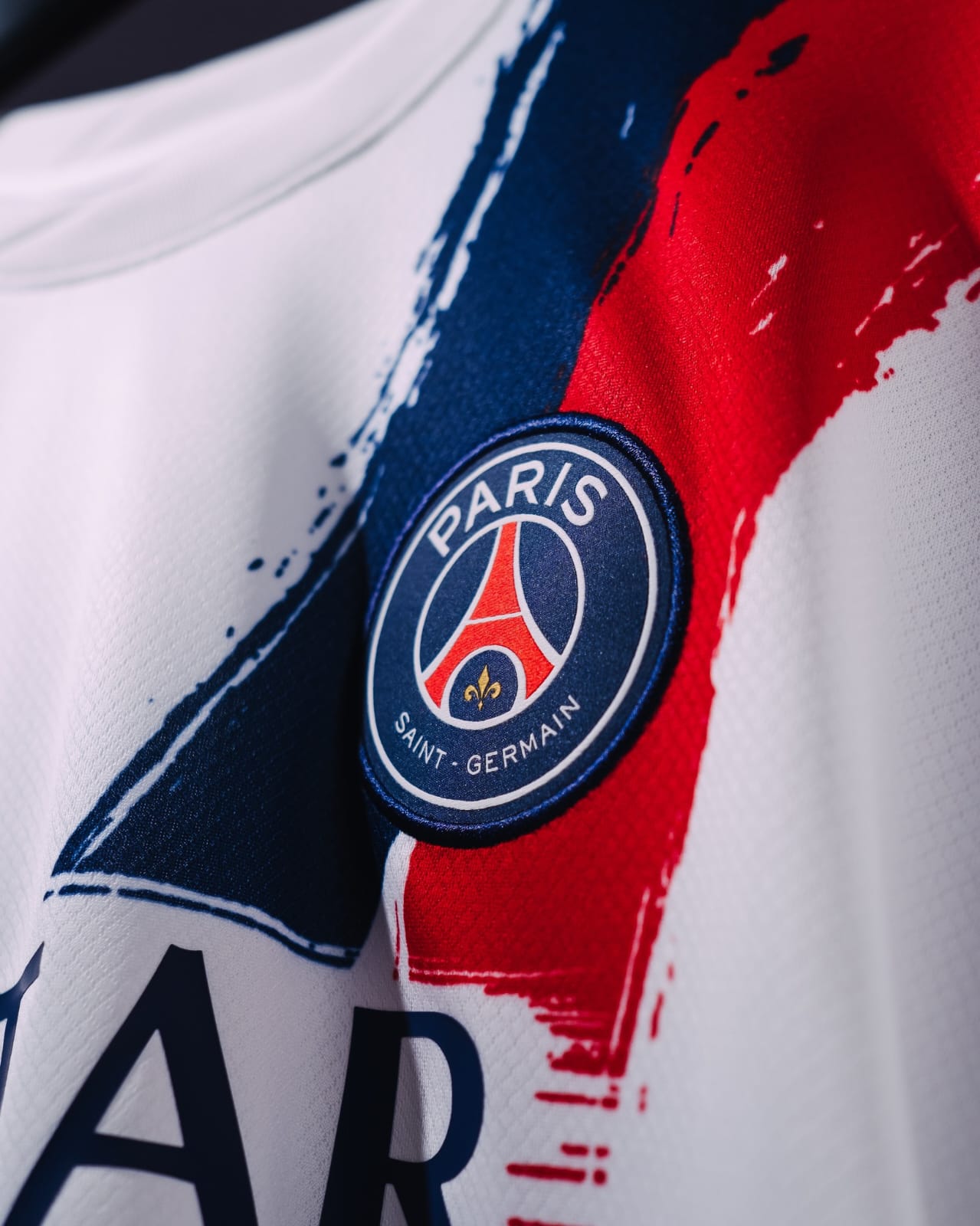 PSG New 24/25 Away Kit Authentic White Jersey Kit