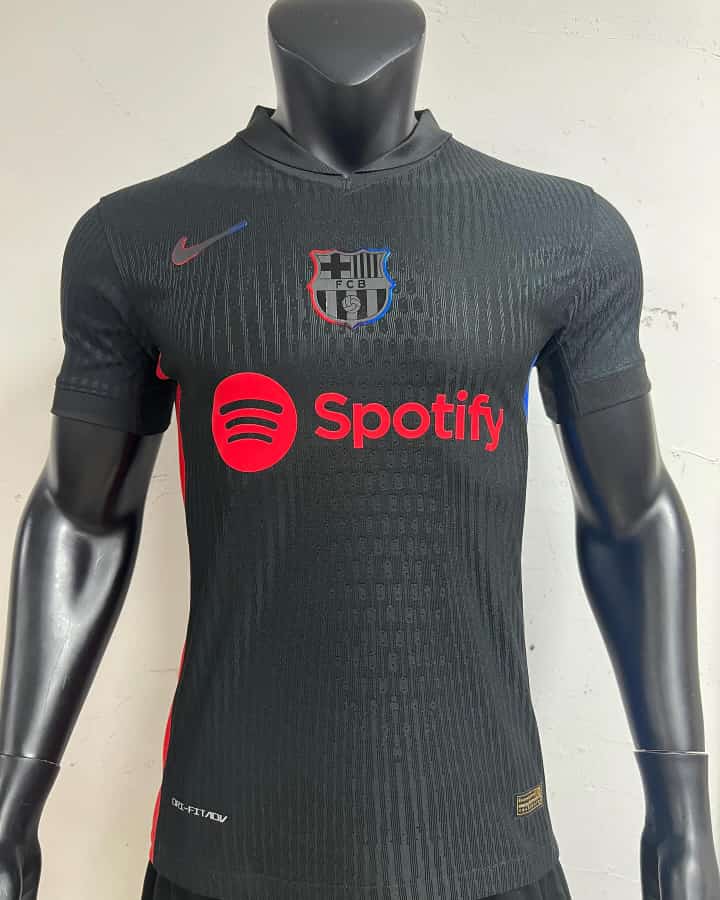 Barcelona 2024/2025 Away Kit - Player Version Authentic Jersey As in Picture