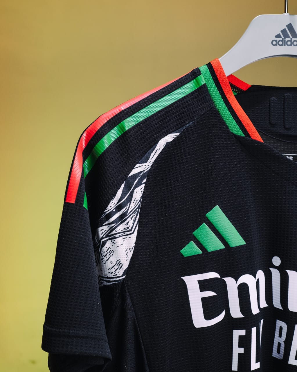 Arsenal New 2024/25 Away Authentic Jersey Black kit African Inspired