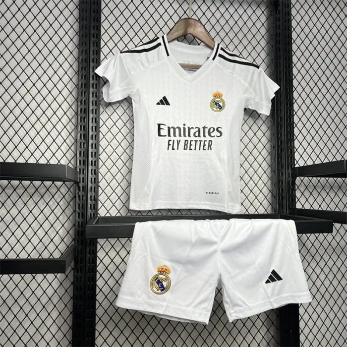 Kids Real Madrid Home Kit 24/25 Football Jersey