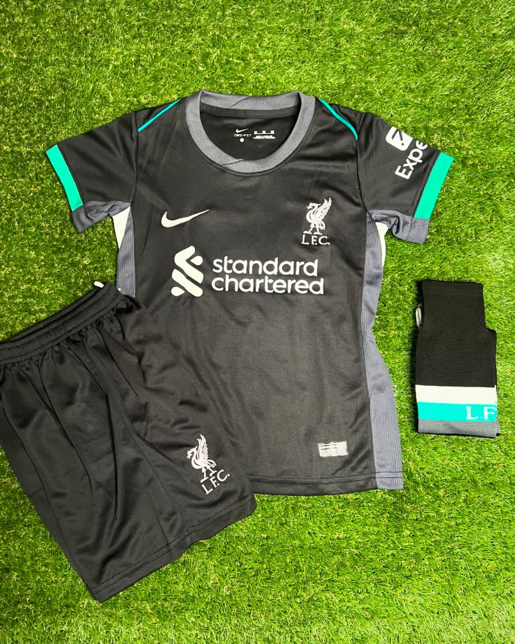 Kids Liverpool Away Kit 24/25 Football Jersey
