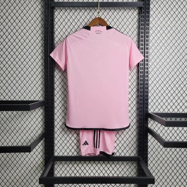 Kids Inter Miami Home Kit 24/25 Kids Authentic  Football Jersey Messi