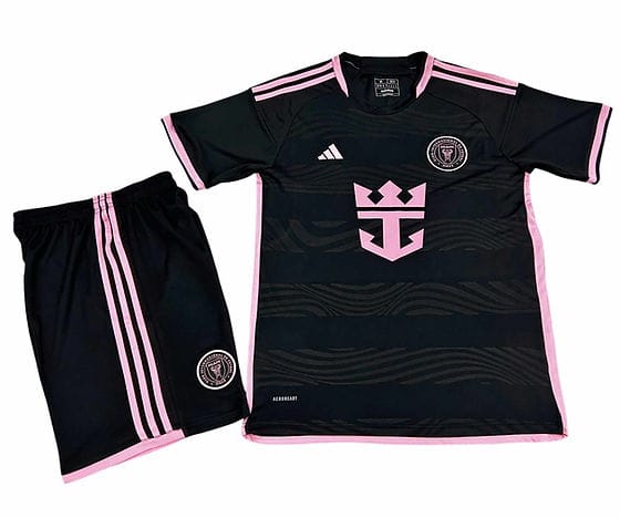Kids Inter Miami Away Kit 24/25 Kids Authentic  Football Jersey Messi new season