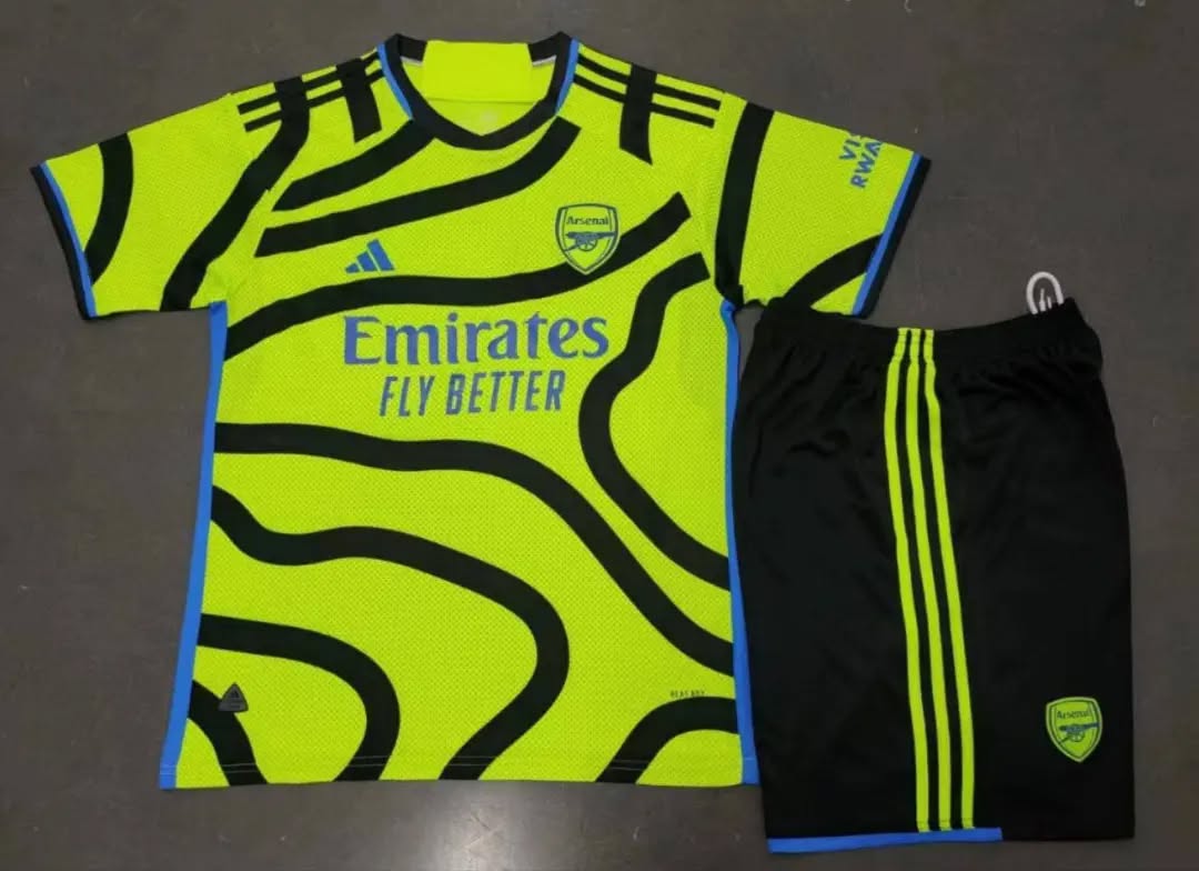 SUPER SUPER SALE!!!!Arsenal Away Kit 23/24 Authentic Football Jersey Full Set for kids