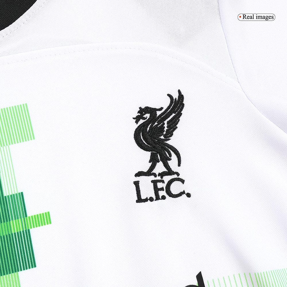 SUPER SUPER SALE!!!! Liverpool Away Kit Kids Full Set jersey Plus Shorts Authentic Jersey