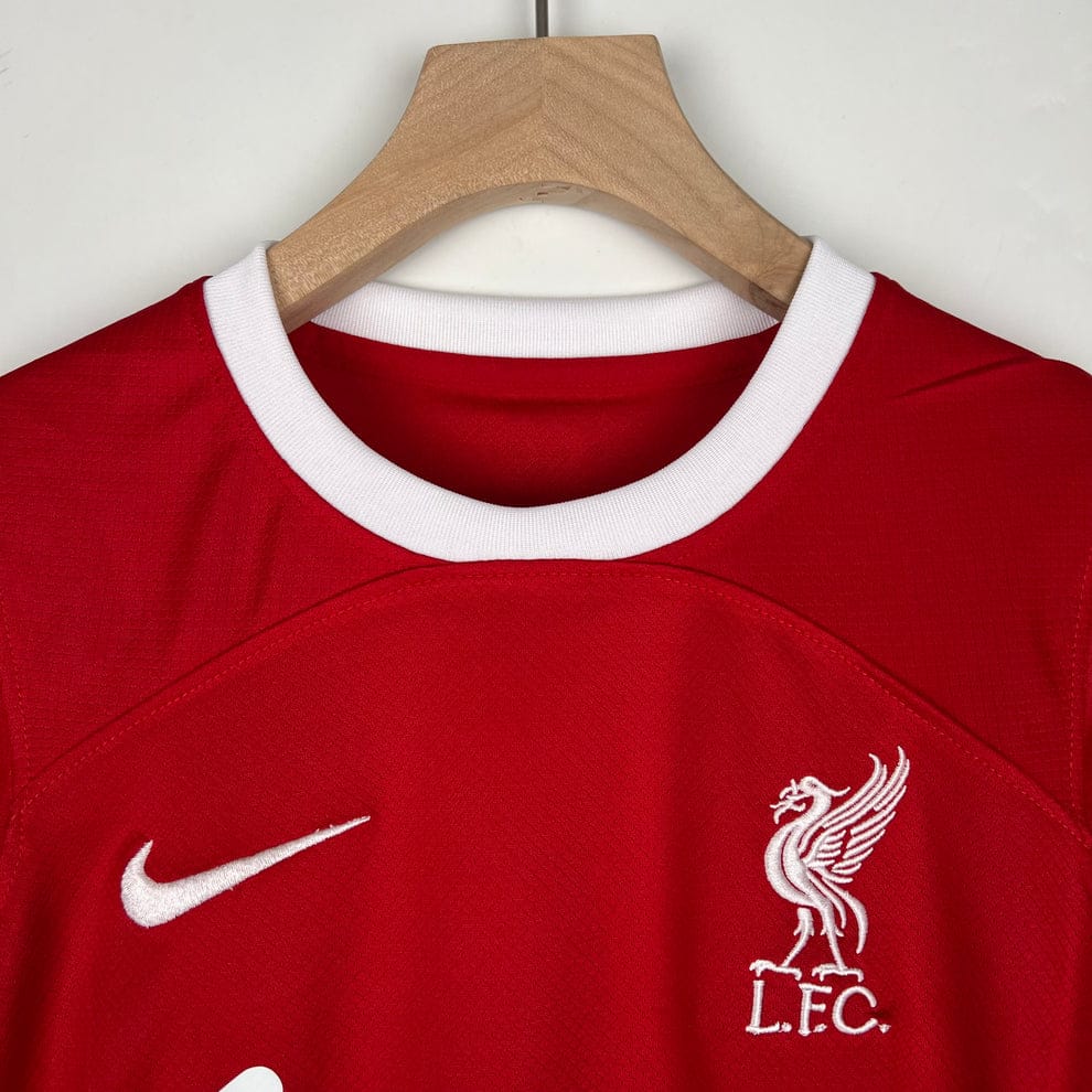 SUPER SUPER SALE!!!! Liverpool Home Kit Kids Full Set jersey Plus Shorts Authentic Jersey