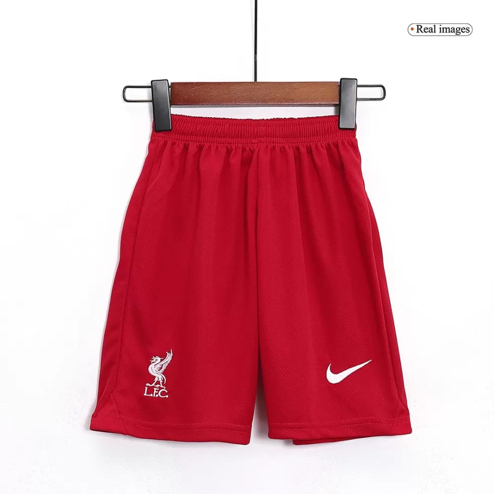 SUPER SUPER SALE!!!! Liverpool Home Kit Kids Full Set jersey Plus Shorts Authentic Jersey